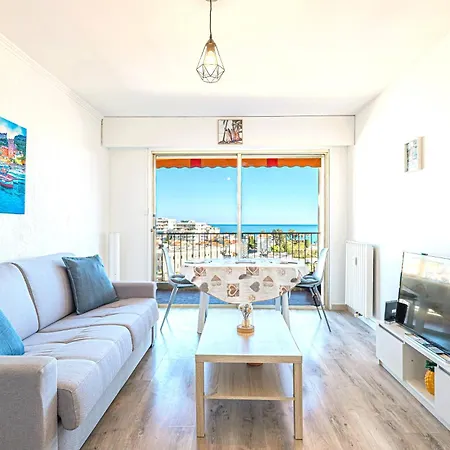 Superbe Vue - 2 Minutes De La - Parking Apartmán Cagnes-sur-Mer